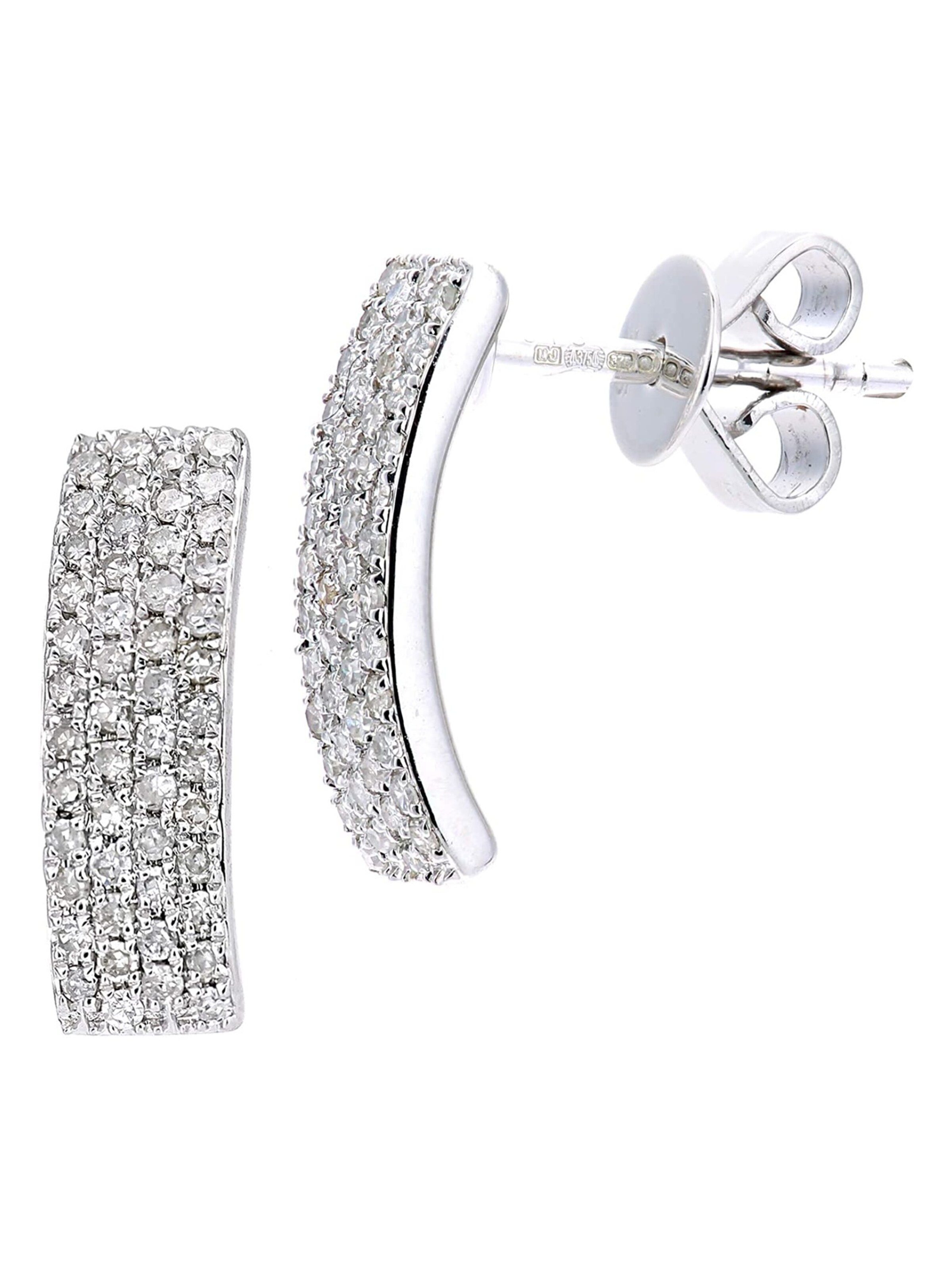 DIAMANT LETERNEL Earrings in Silver