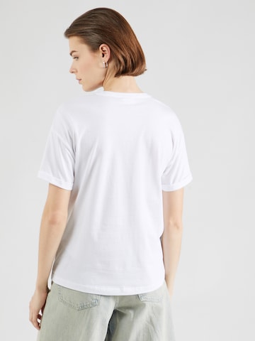 Noisy may T-Shirt 'BRANDY' in Weiß