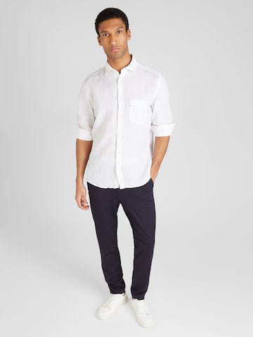 OLYMP - Ajuste regular Camisa de negocios en blanco