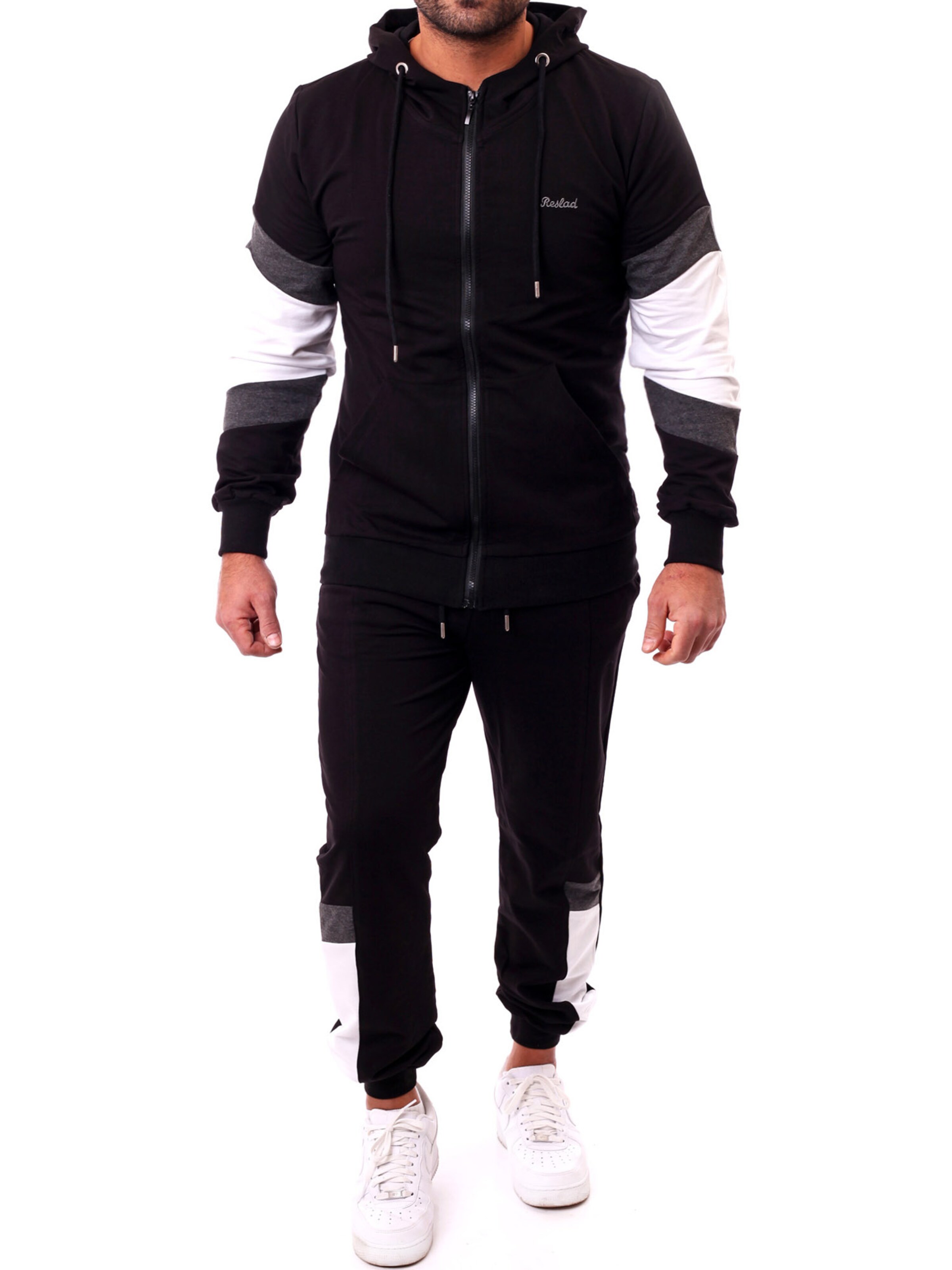 Reslad Trainingsanzug 'RS5087'‌‌‌‌‌‌‌‌‌‌ in Schwarz