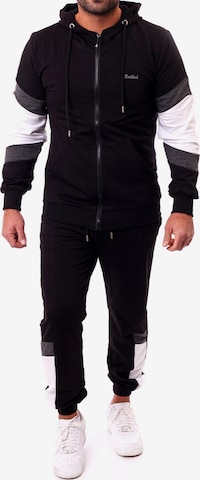 Reslad Trainingsanzug 'RS5087' in Schwarz: Vorderseite