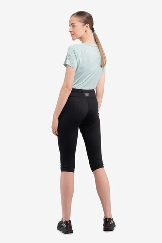 Rukka Skinny Sportbroek 'Maakeski' in Zwart