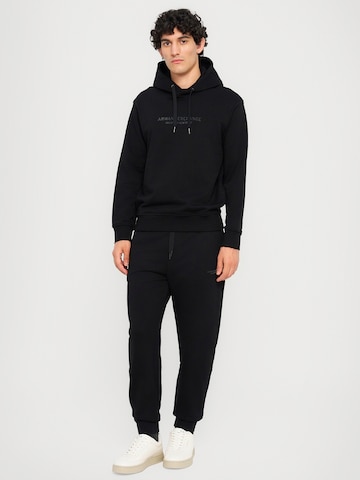 ARMANI EXCHANGE Tréning póló - fekete