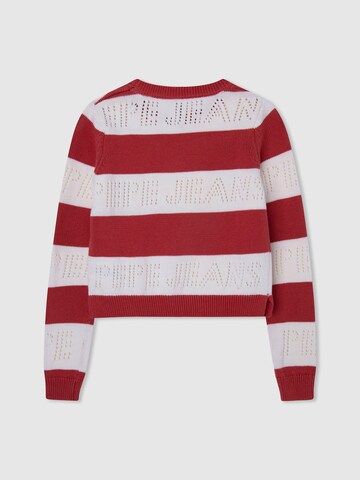 Pepe Jeans - Pullover 'COURTNEY' em vermelho