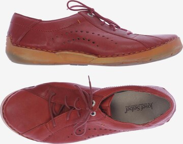 JOSEF SEIBEL Flats & Loafers in 45 in Red: front