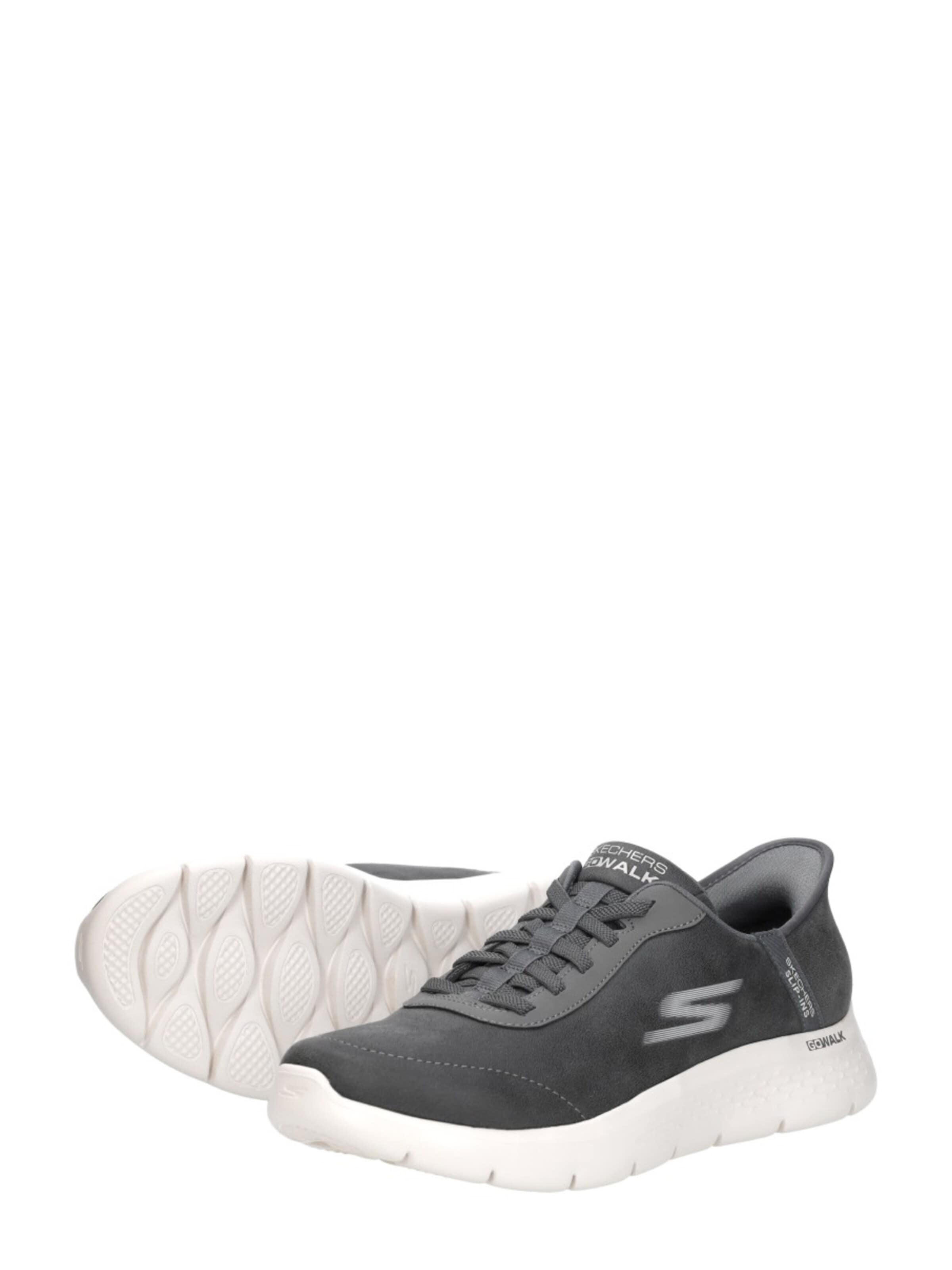 SKECHERS Platform trainers 'Slip-Ins: Go Walk Flex' in Grey