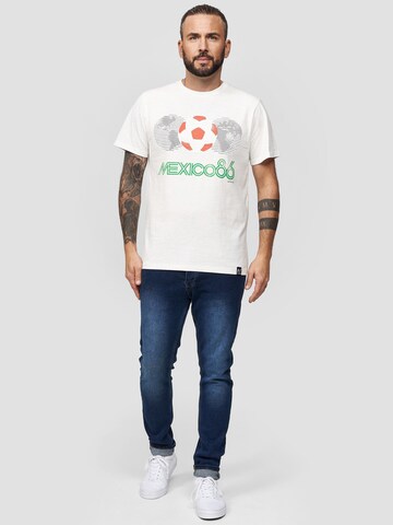 Recovered Shirt 'Fifa World Cup 1986' in Wit