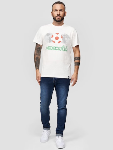 Recovered T-Shirt 'Fifa World Cup 1986' in Weiß