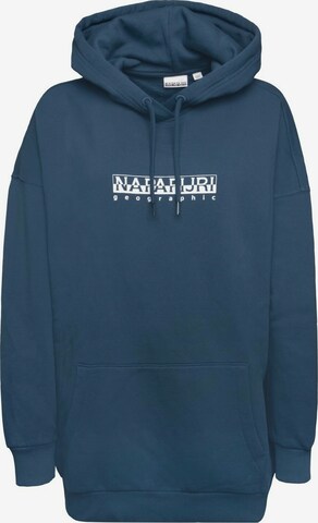 Sweat-shirt NAPAPIJRI en bleu : devant