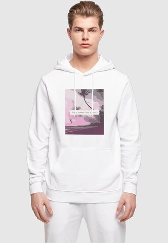 Sweat-shirt 'Summer - Every Summer Has A Story' Merchcode en blanc : devant