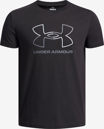 UNDER ARMOUR Toiminnallinen paita värissä musta: etupuoli