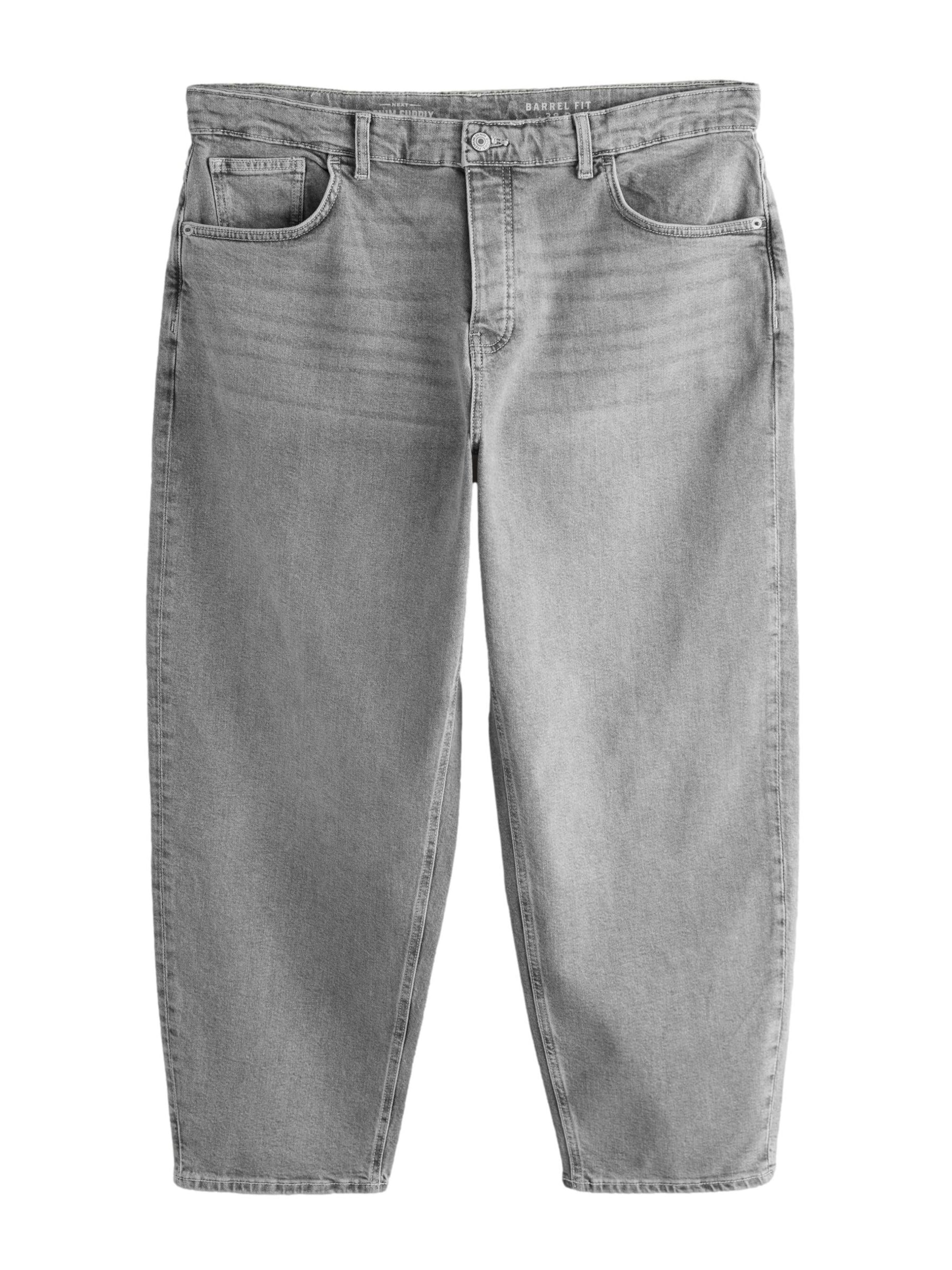 Jeans 'Authentic' de la Next pe gri: față