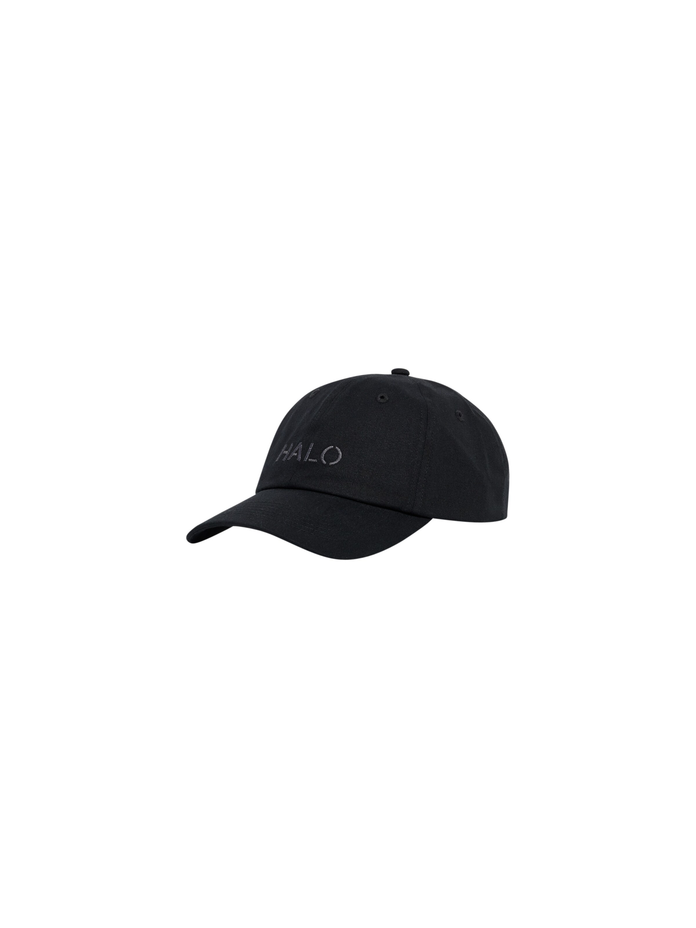 HALO Cap in Black: front