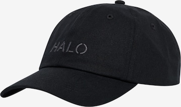 HALO Cap in Schwarz: Vorderseite