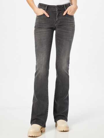 DIESEL Flared Jeans 'EBBEY' in Grijs: voorkant