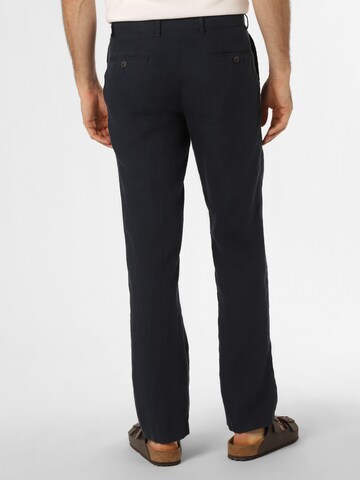 Nils Sundström Regular Pants ' Nielson ' in Blue