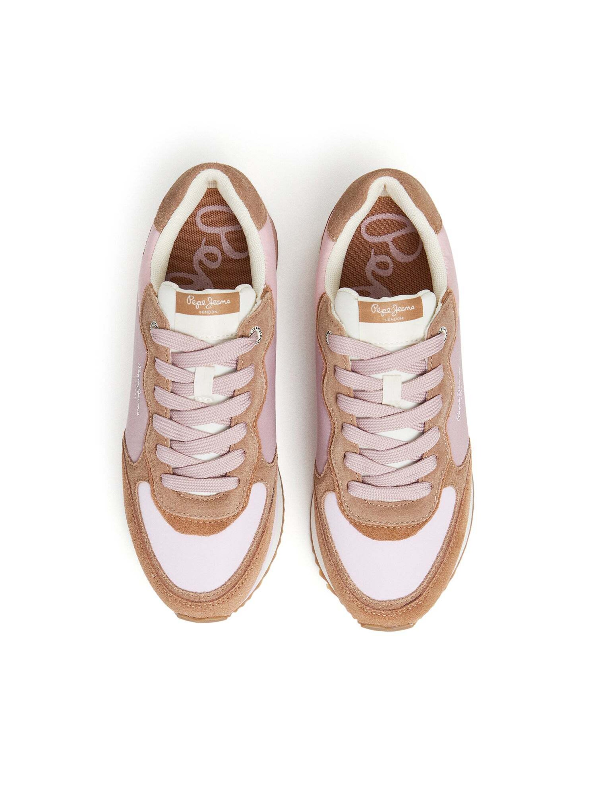 Sneaker bassa di Pepe Jeans in marrone