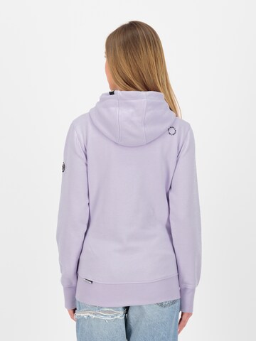 Alife and Kickin Sweat jacket 'YasminAK' in Purple