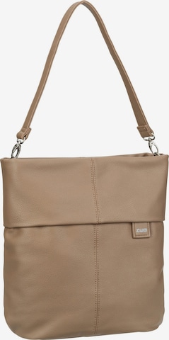 ZWEI Handbag 'Mademoiselle' in Brown: front