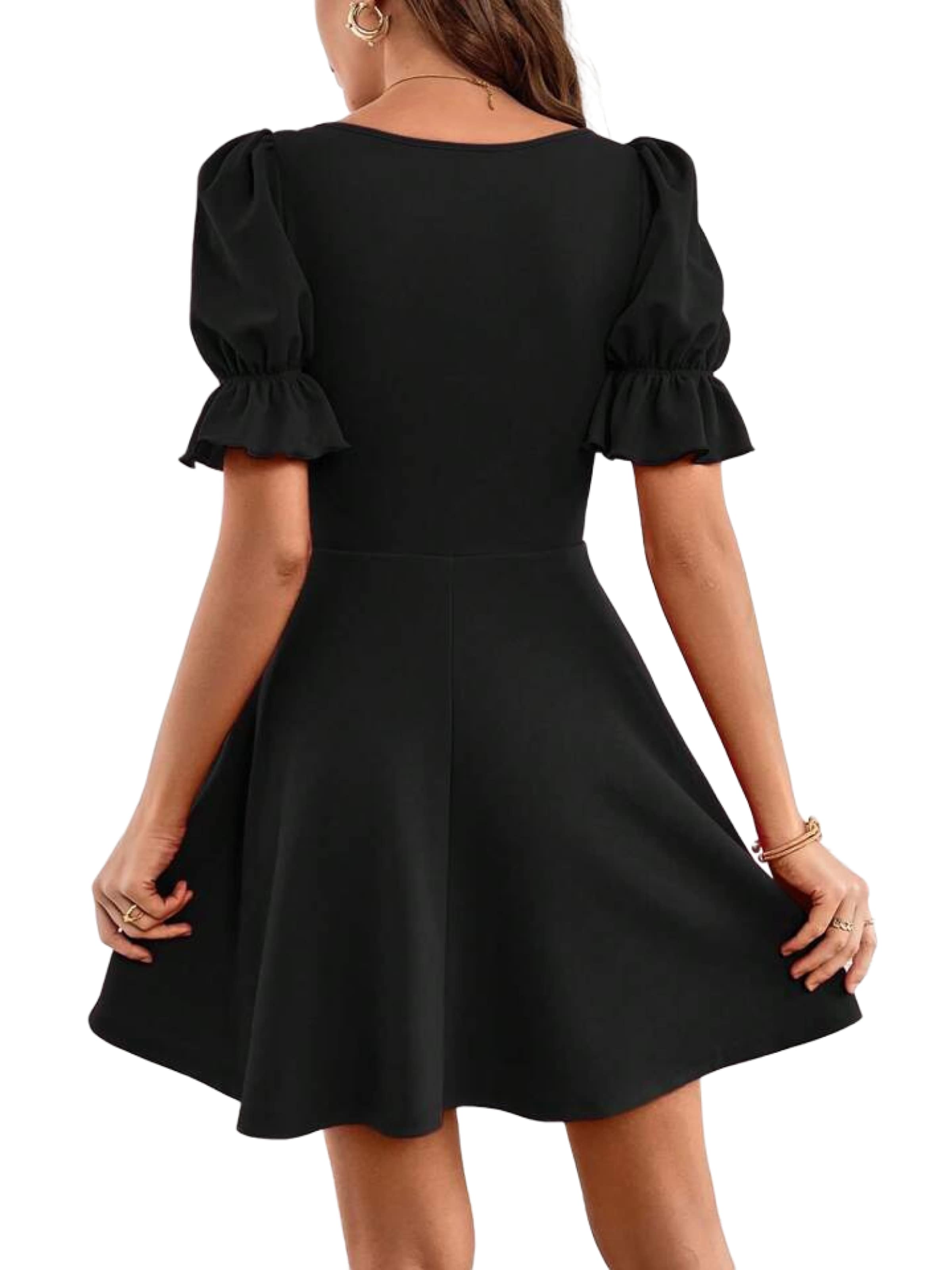 Robe de cocktail JANE's en noir