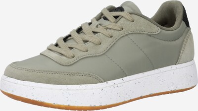 WODEN Sneakers laag 'May' in de kleur Kaki / Zwart, Productweergave
