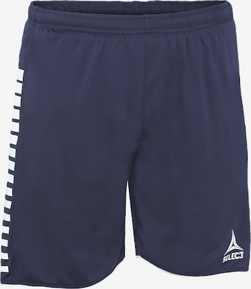 Select Pants in Blue: front