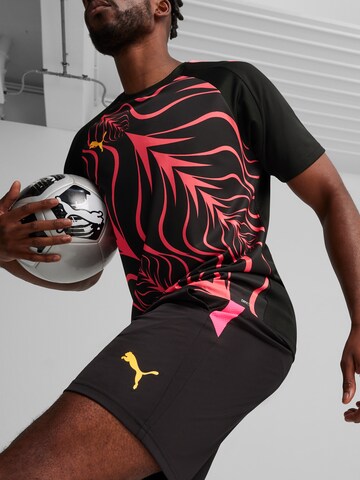 PUMA regular Παντελόνι φόρμας 'teamLIGA' σε μαύρο