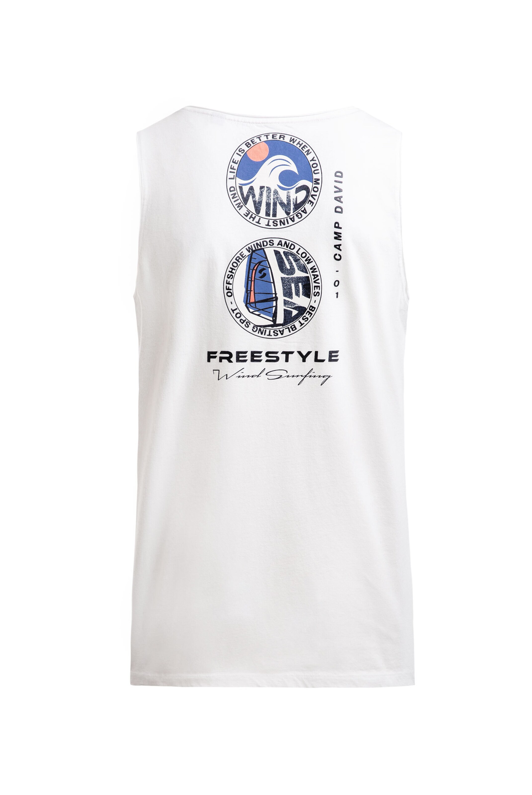 CAMP DAVID Shirt in White