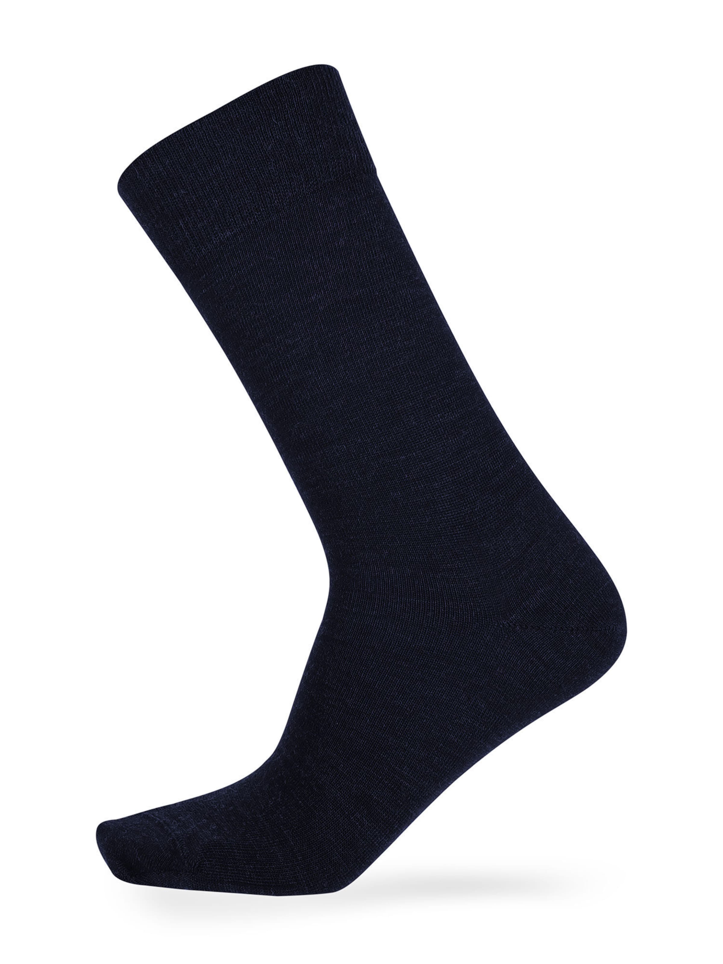 KUNERT Socken 'Wool Care' in Schwarz: Vorderseite