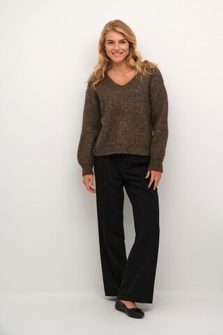 Kaffe Sweater 'Sarla' in Brown
