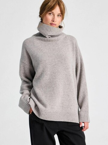 Pullover ' Vera ' di Gai+Lisva in grigio: frontale