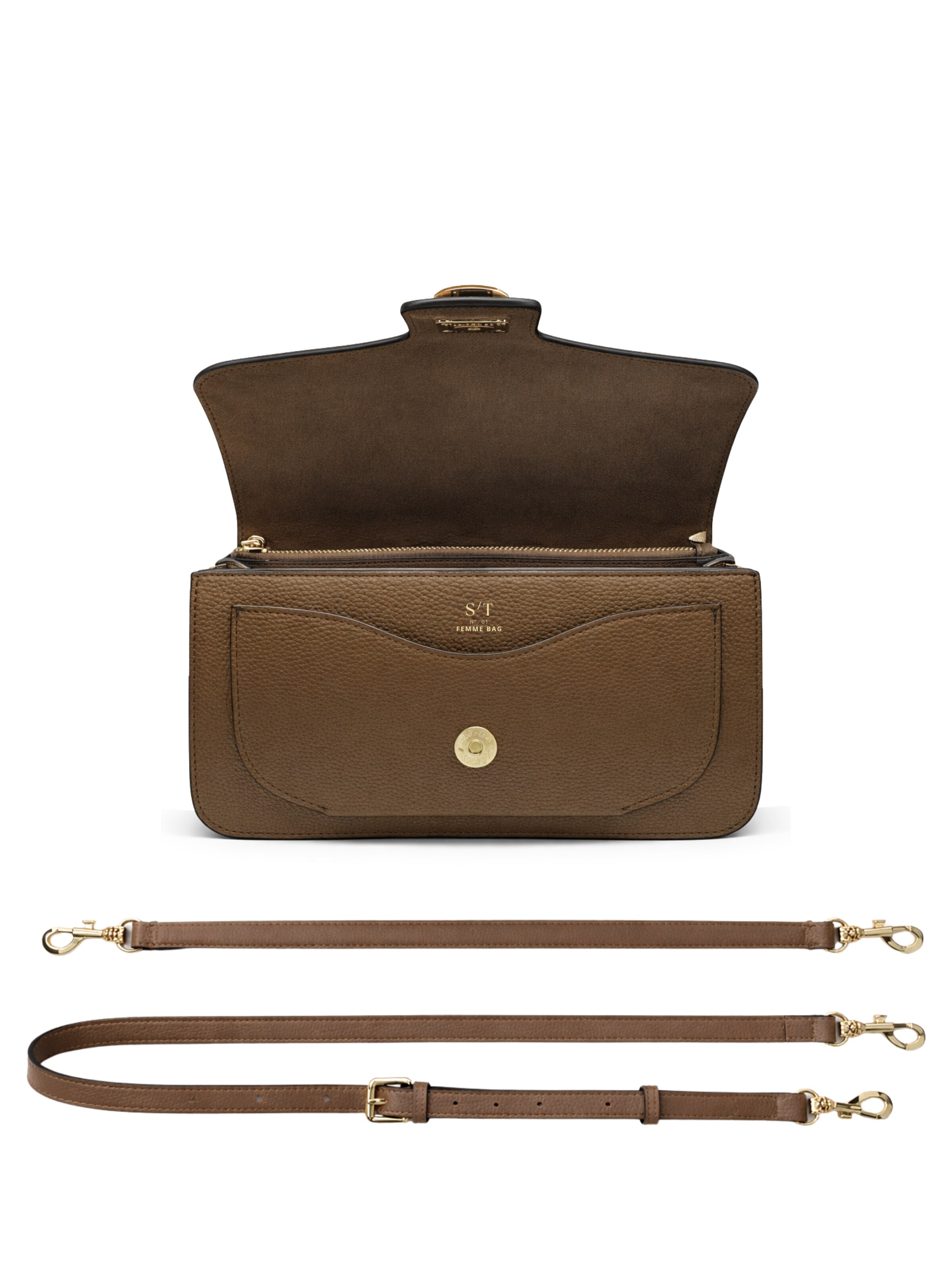 S&T Design Handbag in Beige