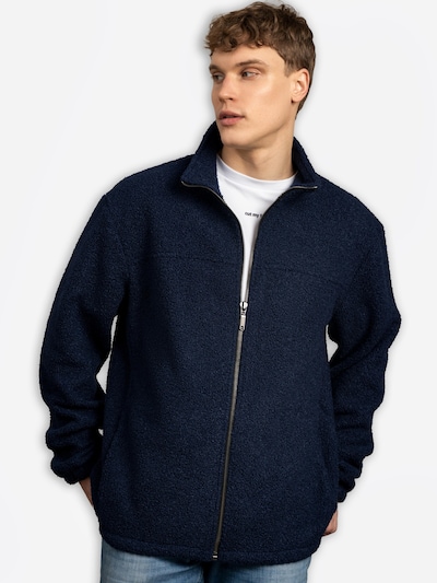 cut my fashion Fleecejacke 'Danas'‌‌‌‌‌‌‌ in M in blue denim, Produktansicht