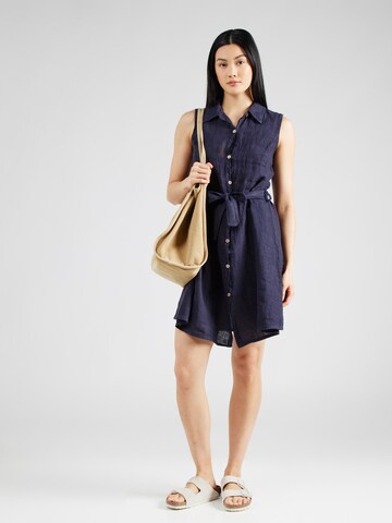 Abito camicia 'Lu44cia' di ZABAIONE in blu