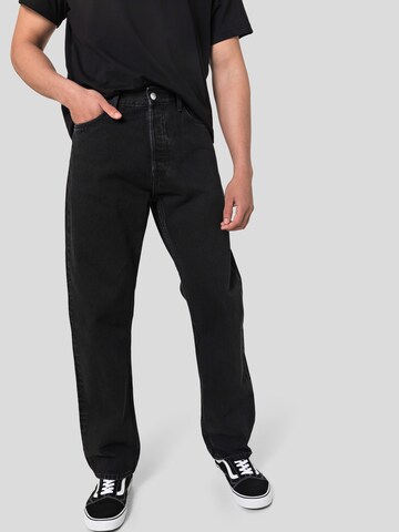 WEEKDAY - Loosefit Vaquero 'Space Seven' en negro: frente