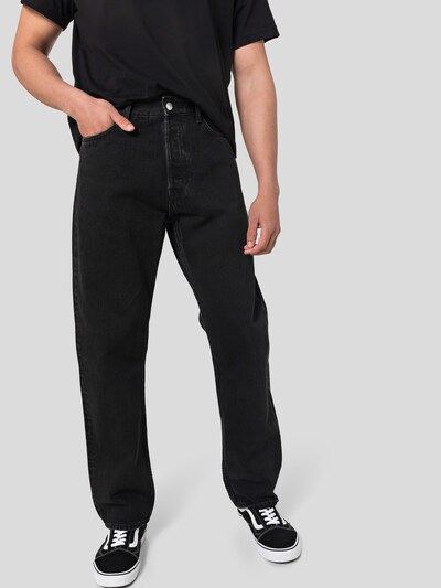 WEEKDAY Jeansy 'Space Seven' w kolorze czarny denimm, Podgląd na modelu(-ce)