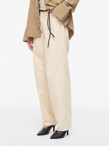 Barrel Jeans di ROUGE EDIT in beige: frontale