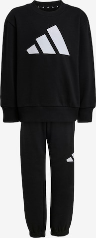 Completo per l'allenamento 'Essentials' di ADIDAS SPORTSWEAR in nero: frontale