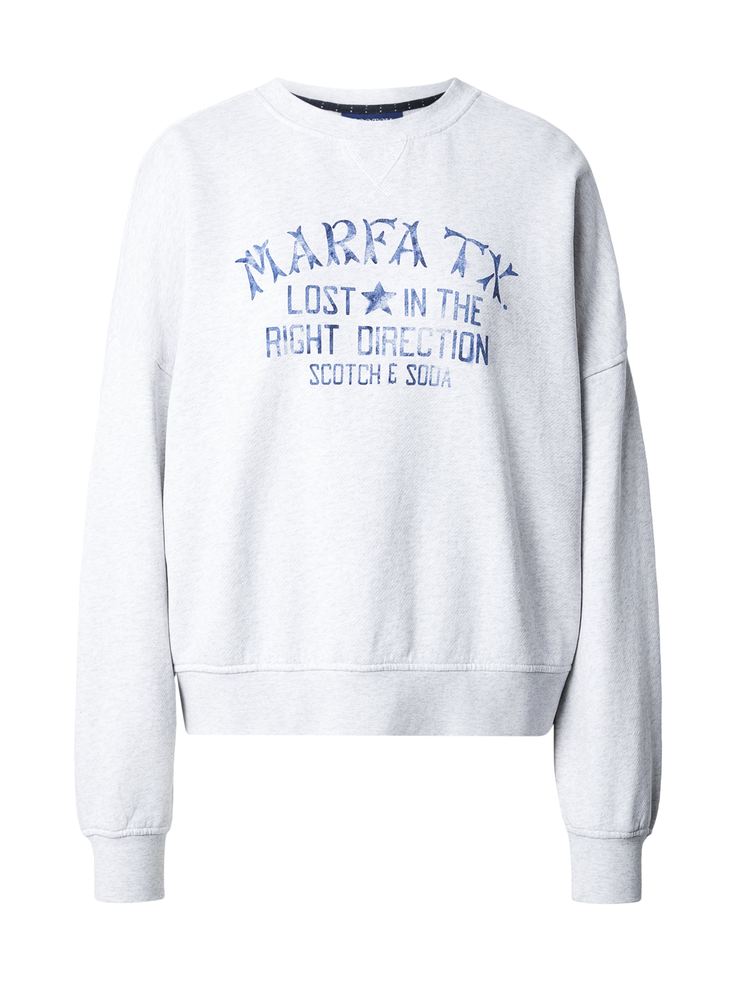 pilka SCOTCH & SODA Megztinis be užsegimo: priekis