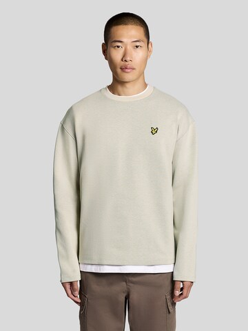Lyle & Scott Sweatshirt in Beige: voorkant