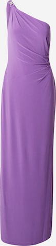 Lauren Ralph Lauren - Vestido de festa 'BELINA' em roxo: frente