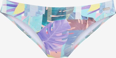 VENICE BEACH Bas de bikini en turquoise / jaune / violet, Vue avec produit