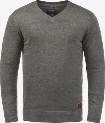 BLEND Pullover 'BHLasse' in Grau: Vorderseite