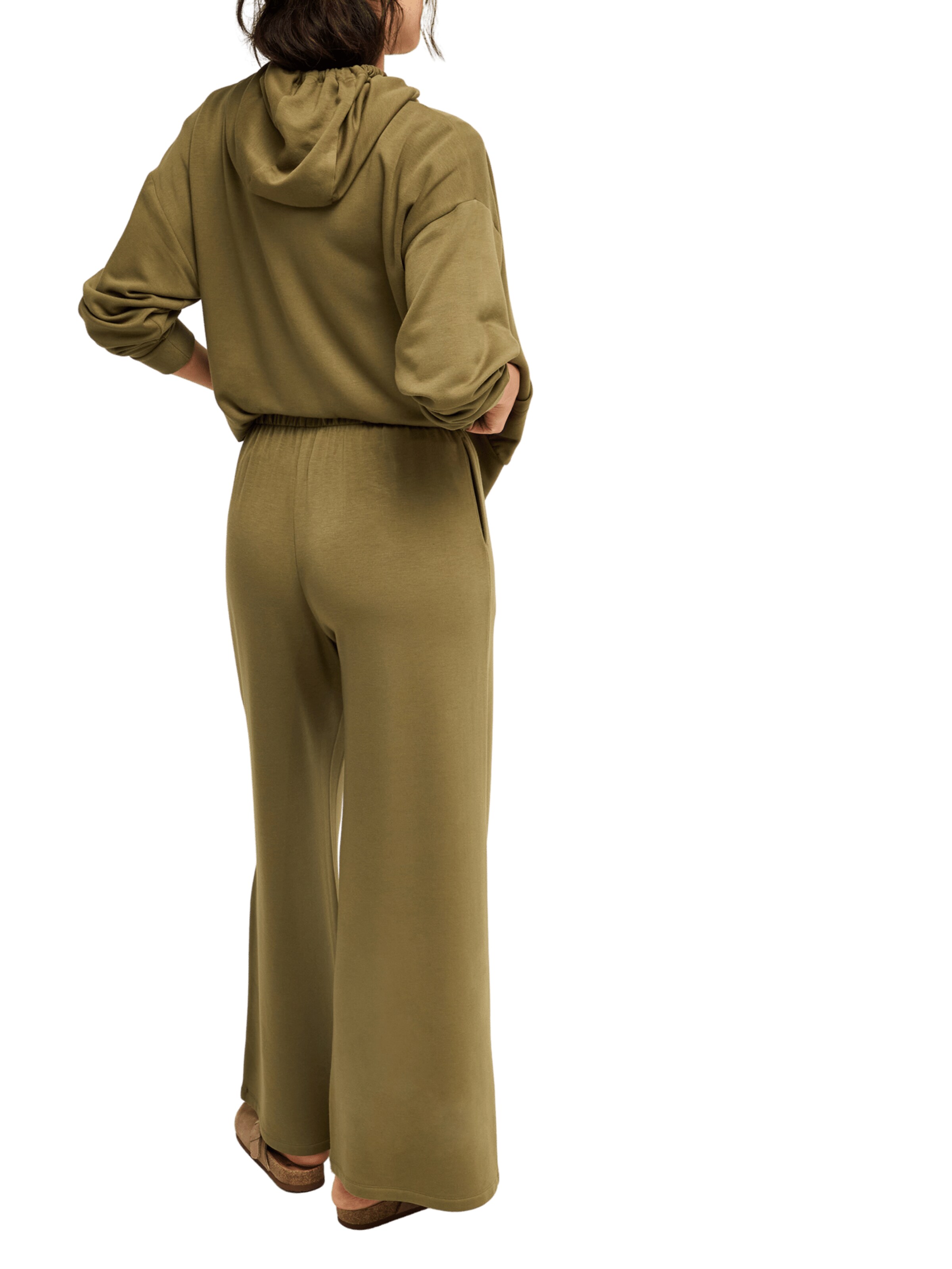 ROXY Wide leg Pants 'Surfing By Sunlight' in Green