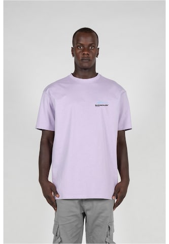 MJ Gonzales Shirt 'Wave V.1' in Purple: front