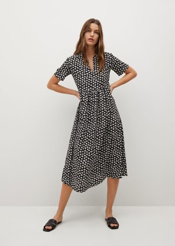 MANGO Summer Dress 'Fibi-I' in Black