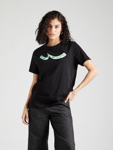 LTB T-Shirt 'Tobomo' in Schwarz: Vorderseite