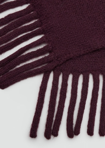 MANGO Scarf in Red: front