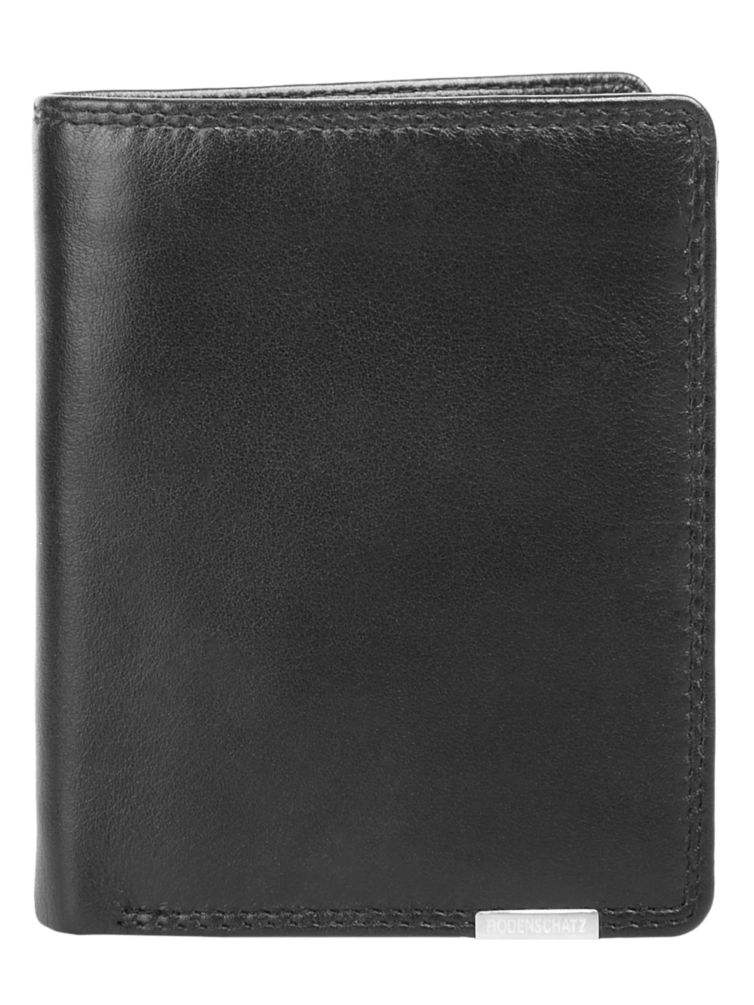 BODENSCHATZ Wallet in Black: front