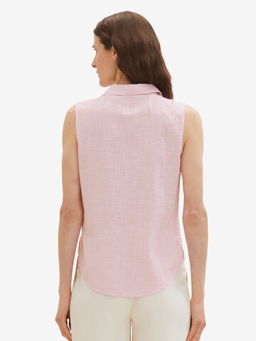 TOM TAILOR Bluse i pink